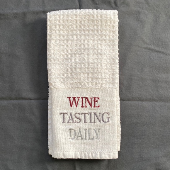 Wine Decor Kitchen Towel - Picture 1 of 2
